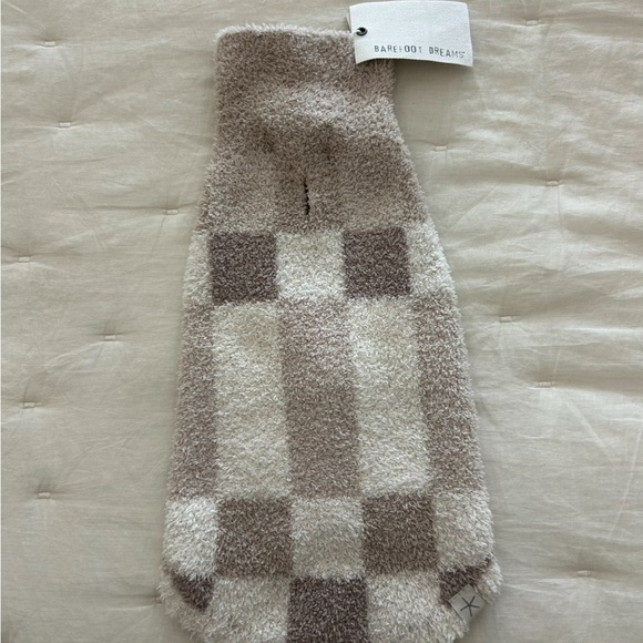 Barefoot Dreams CozyChic® Tile Check Pet Sweater - Picture 2 of 4